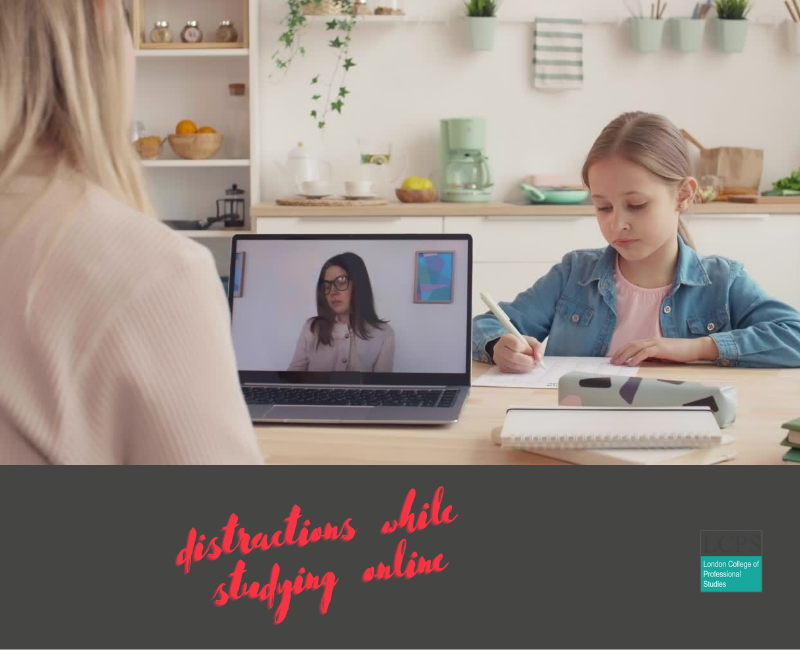 How to overcome distractions while studying online