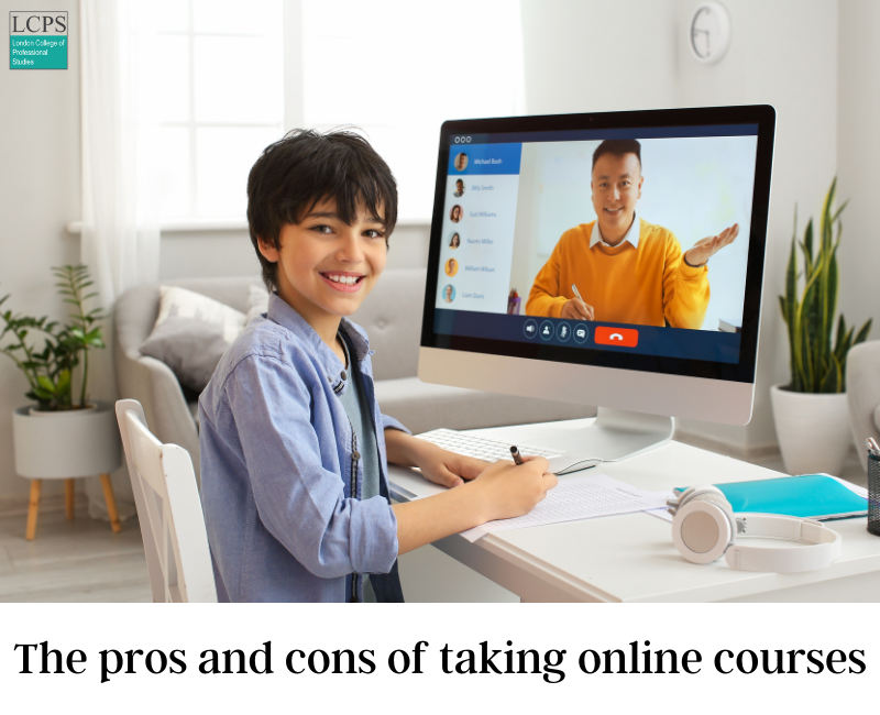 The pros and cons of taking online courses