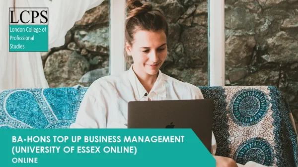 BA-Hons Top Up Business Management (University of Essex Online)