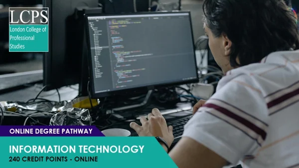 Information Technology – Online Degree Pathway (240 Credits)