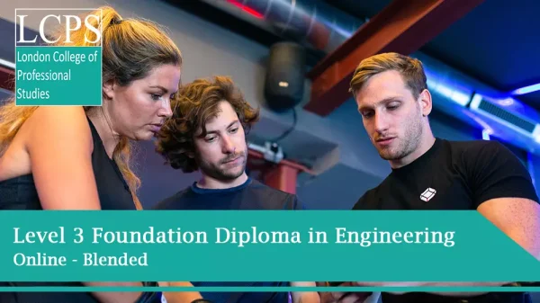 OTHM Level 3 Foundation Diploma in Engineering - LCPS - London College ...
