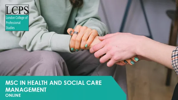 MSc in Health and Social Care Management