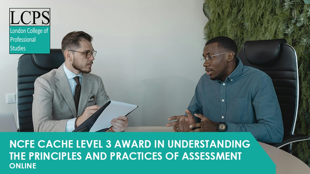 NCFE CACHE Level 3 Award in Understanding the Principles and Practices of Assessment