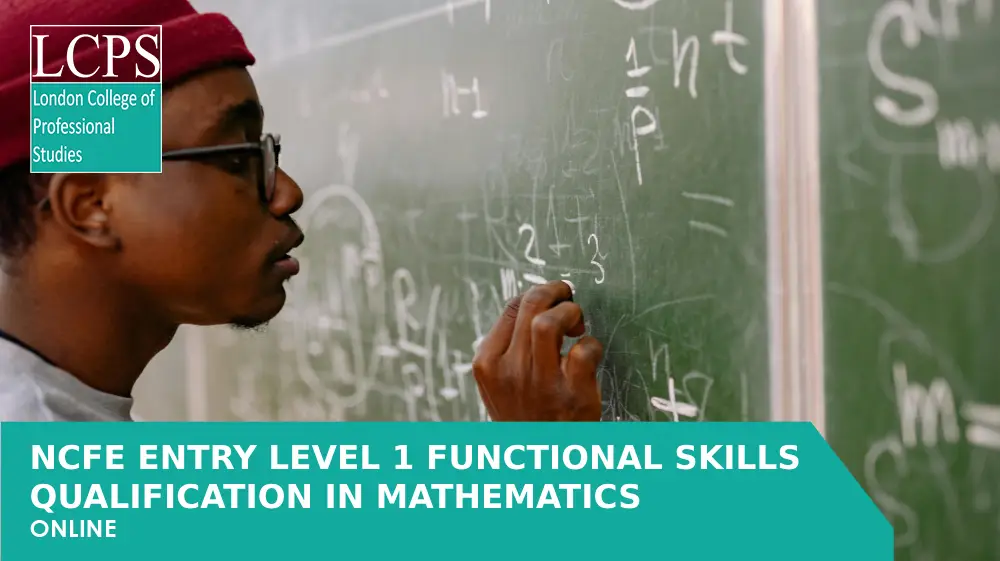 NCFE Entry Level 1 Functional Skills Qualification in Mathematics