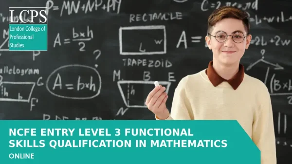 Level 3 Functional Skills Qualification in Mathematics