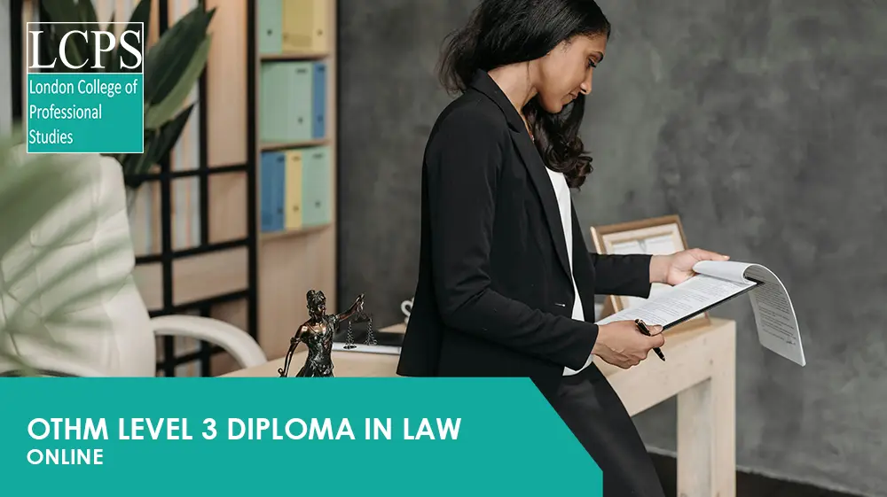 OTHM Level 3 Diploma in Law