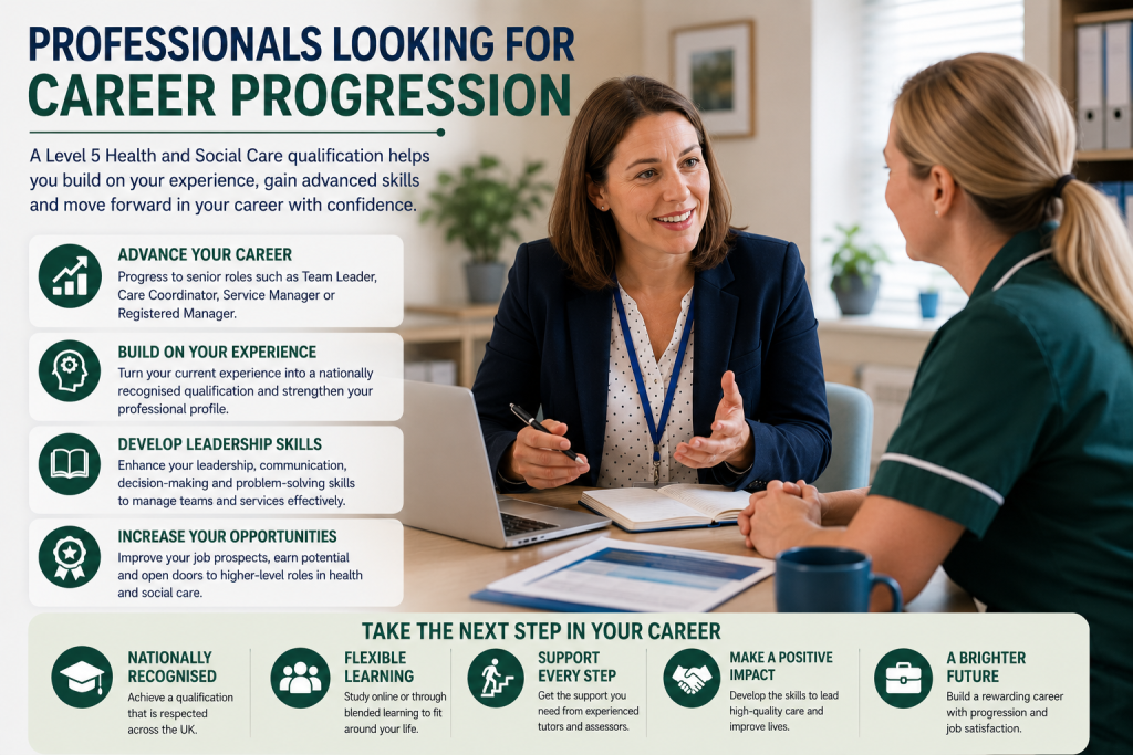 Professionals Looking for Career Progression