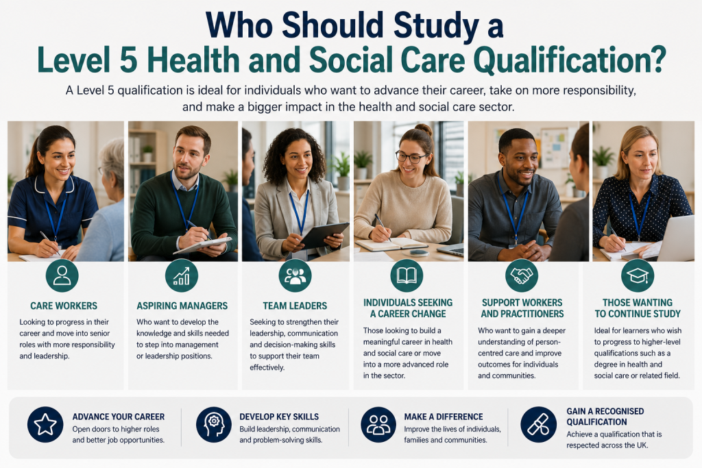 Who Should Study a Level 5 Health and Social Care Qualification