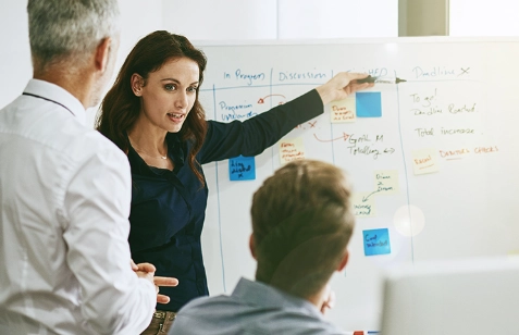 Social media marketing dashboard